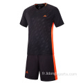 Maillot de football personnalisé 100% maillot de football en polyester